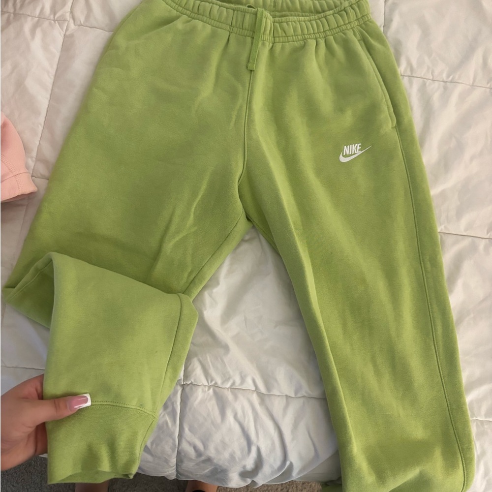 Nike Lime Green Sweatpants